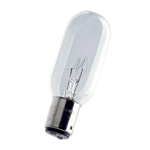 1000123 Ushio CAX 50W 130V BA15d Clear Incandescent Stage Studio Photo Lamp