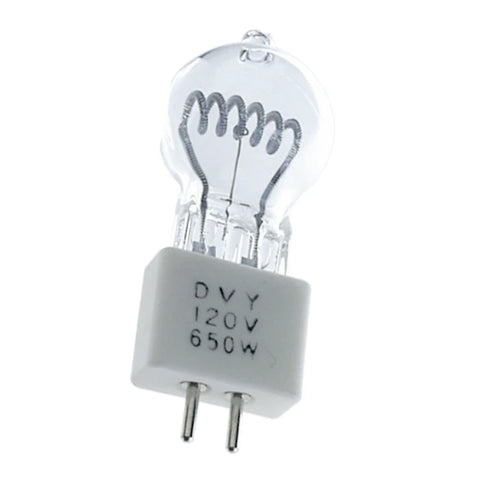 1000225 Ushio DVY JCD120V-650WSP G5.3 Clear Halogen Overhead Projector  Bulb