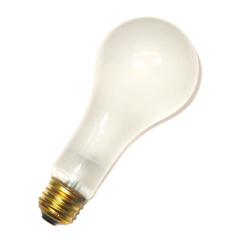 11522 Osram Sylvania ECA 250W 120V A23 Frosted Incandescent Photoflood Lamp